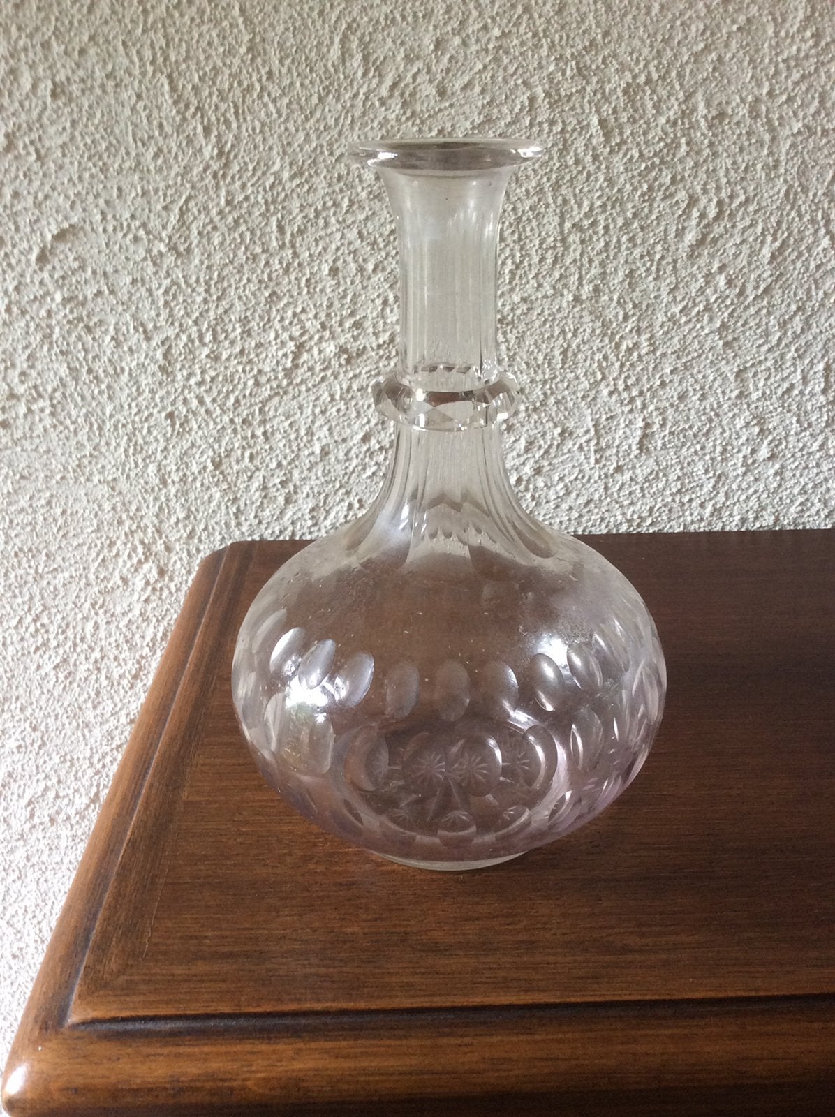 Antieke glazen karaf, Ophalen of Verzenden