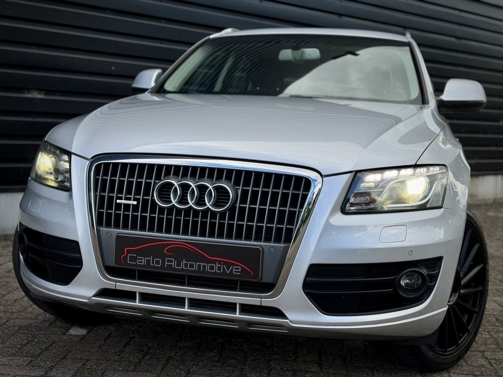 Audi Q5 2.0 TFSI QUATTRO AUT|LEDER|STOELVERW|XENON|LED, Gebruikt, 4 cilinders, Bedrijf, 211 pk