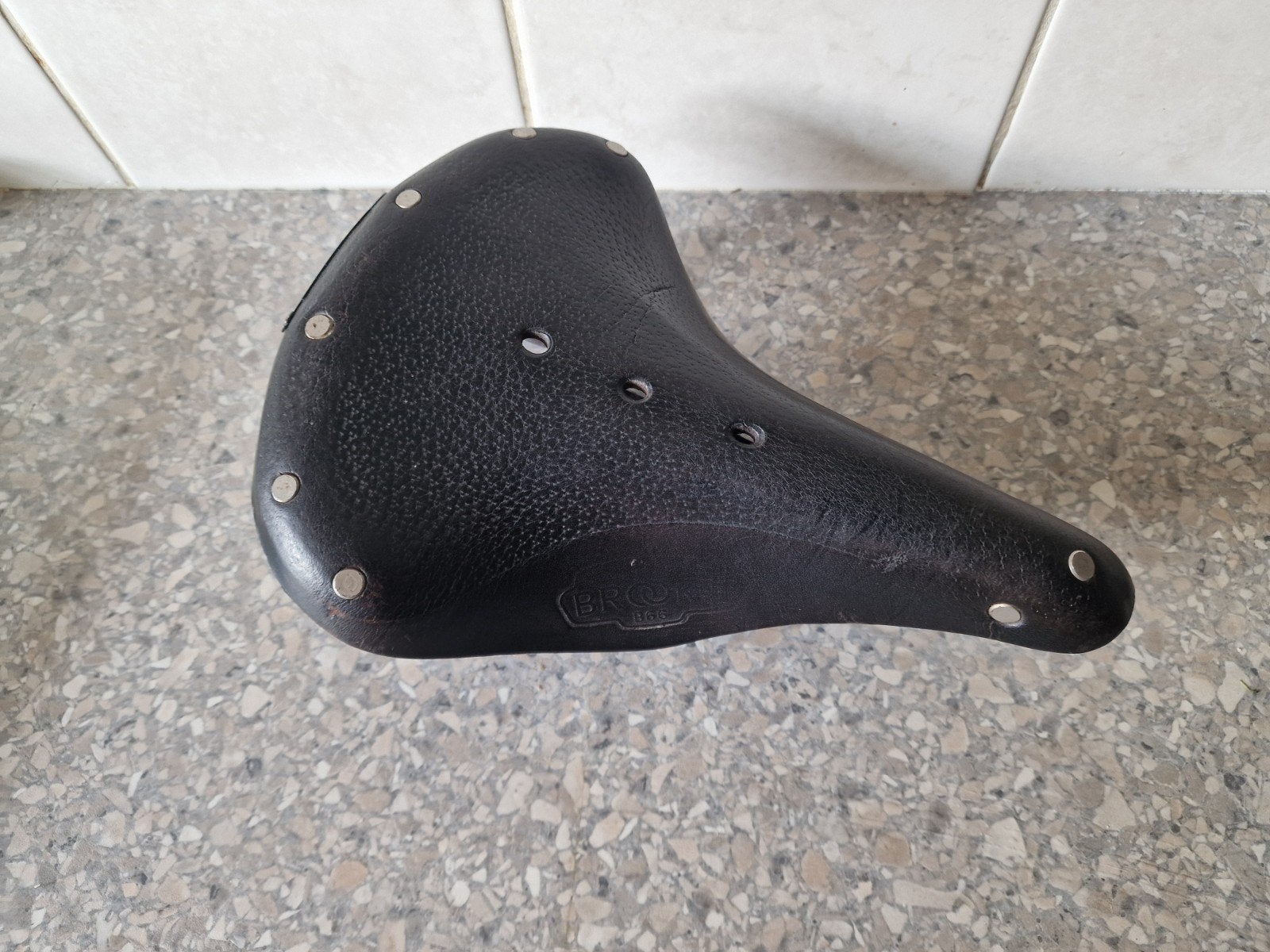 Lederen Brooks zadel B66, Fietsen en Brommers, Fietsonderdelen, Ophalen of Verzenden