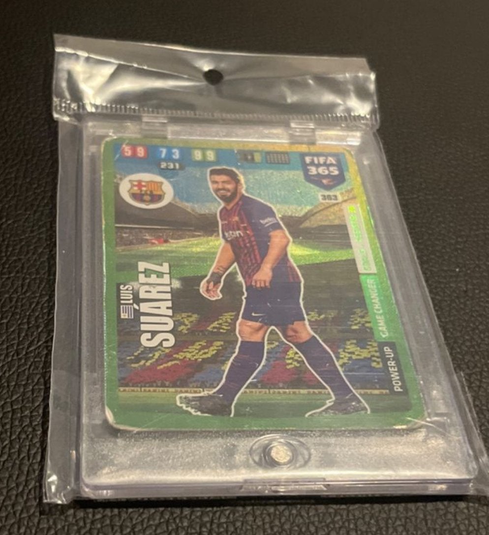 Luis Suarez FIFA 365 Adrenalyn XL Spelerskaart, Ophalen of Verzenden, Zo goed als nieuw, Buitenlandse clubs, Spelerskaart