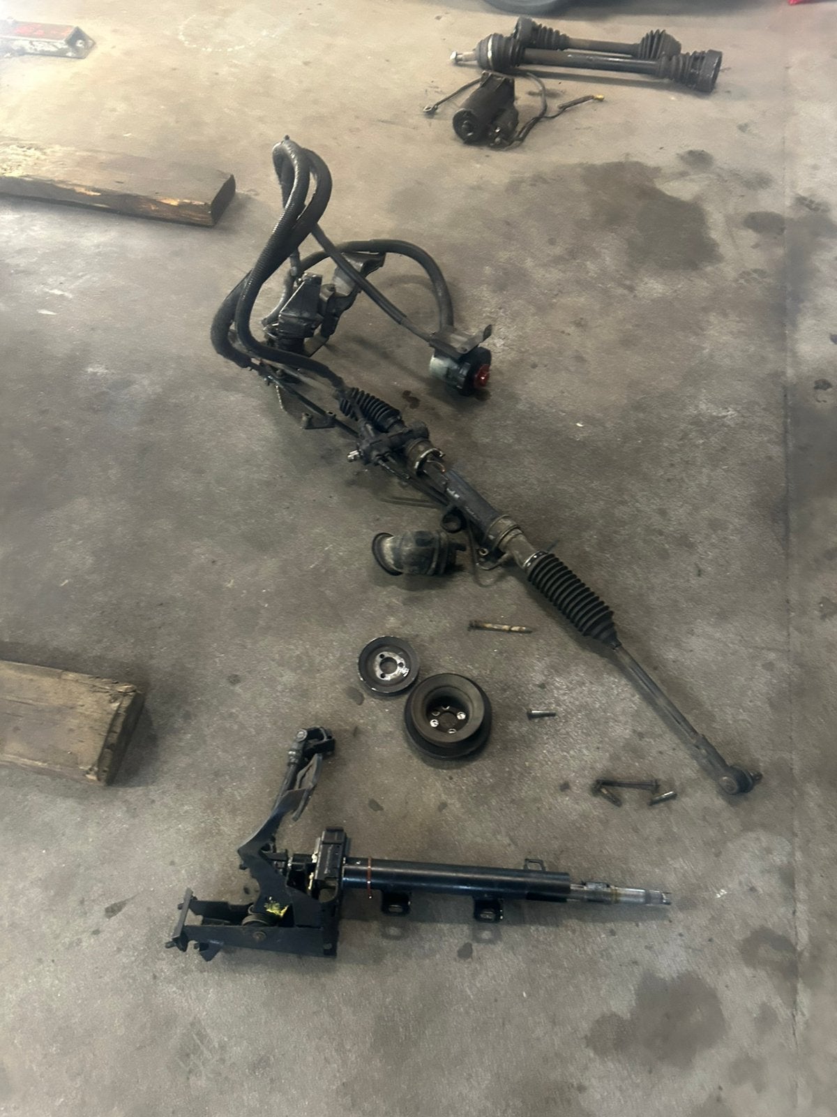 Golf 1 stuurbekrachtiging automaat, Ophalen, Gebruikt, Volkswagen