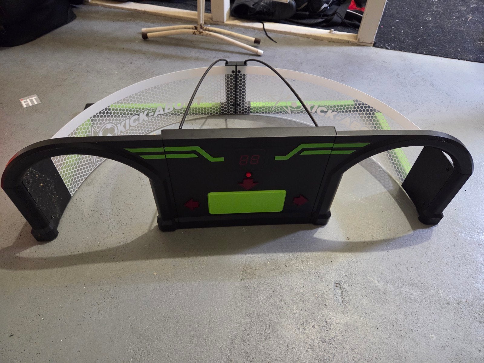 Voetbal rebounder met score display, Sport en Fitness, Voetbal, Maat XS of kleiner, Ophalen of Verzenden, Gebruikt, Overige typen