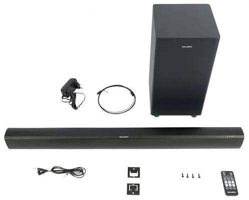 Salora SBO880 Stereo 50 Watt Soundbar, Ophalen of Verzenden, Bluetooth, Zo goed als nieuw