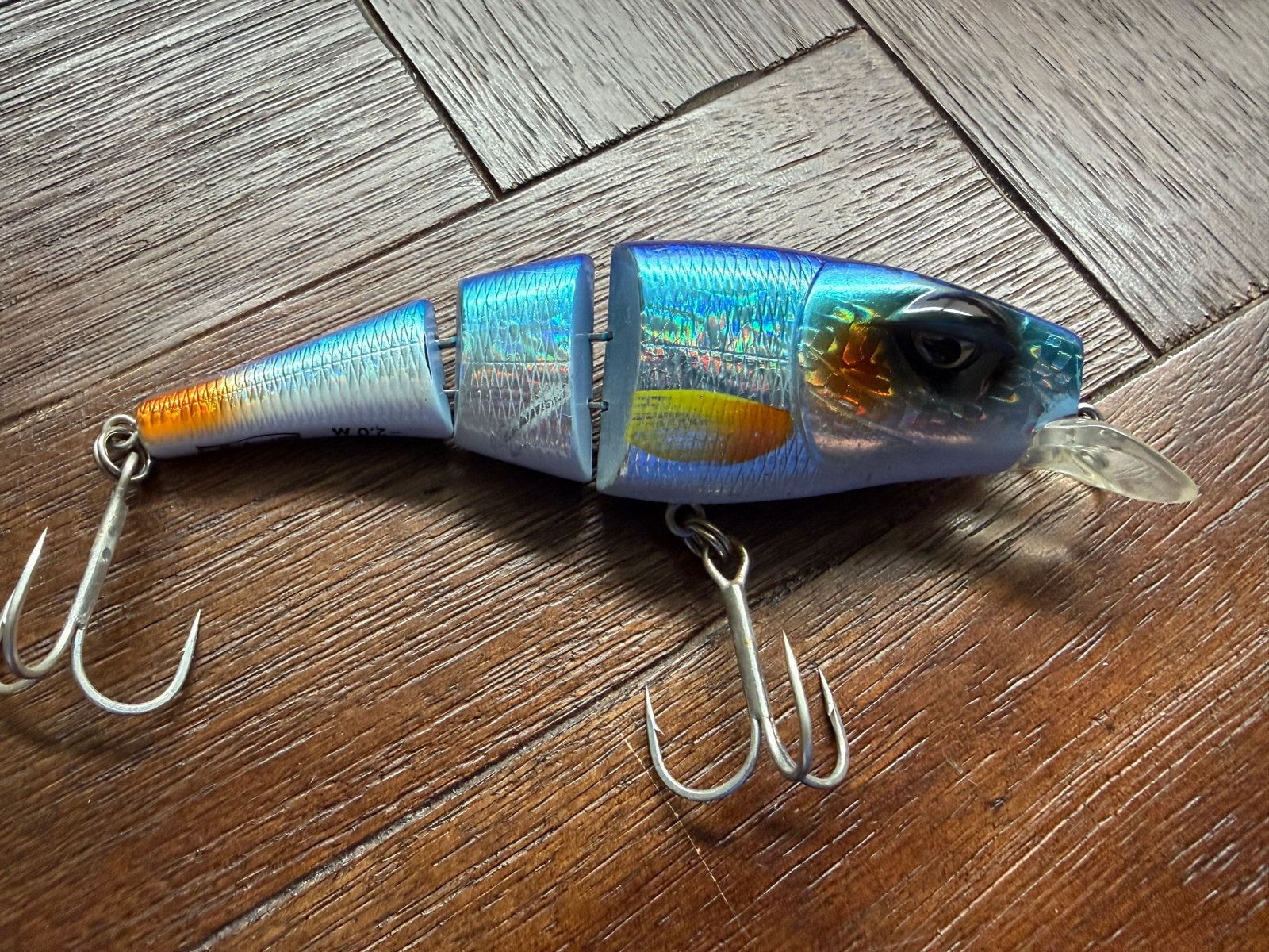 Spro Triple Jointed Pikefighter 14,5cm blue, Ophalen of Verzenden, Zo goed als nieuw, Overige typen