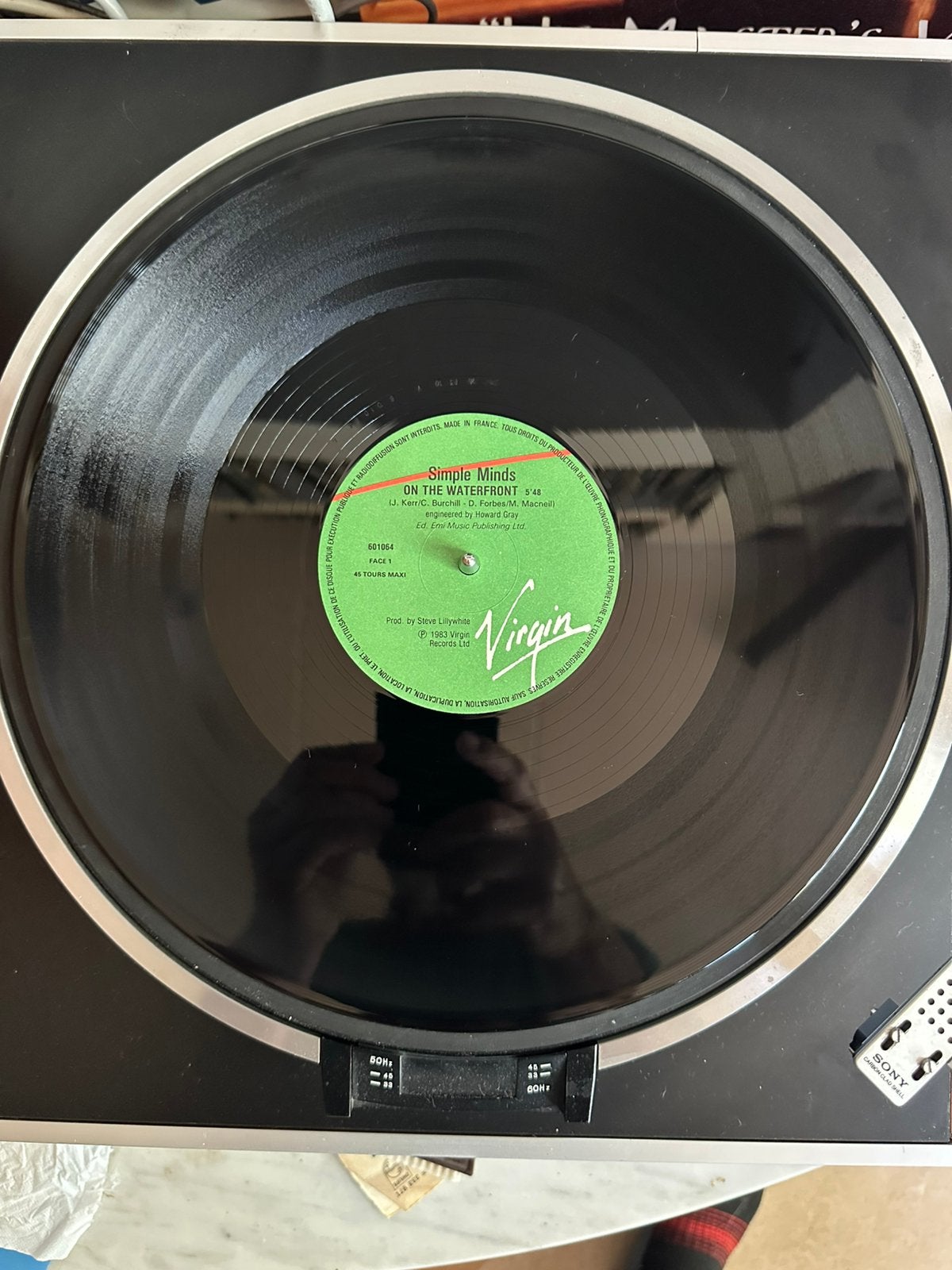 Waterfront 12” single  Simple minds, Ophalen of Verzenden, Gebruikt