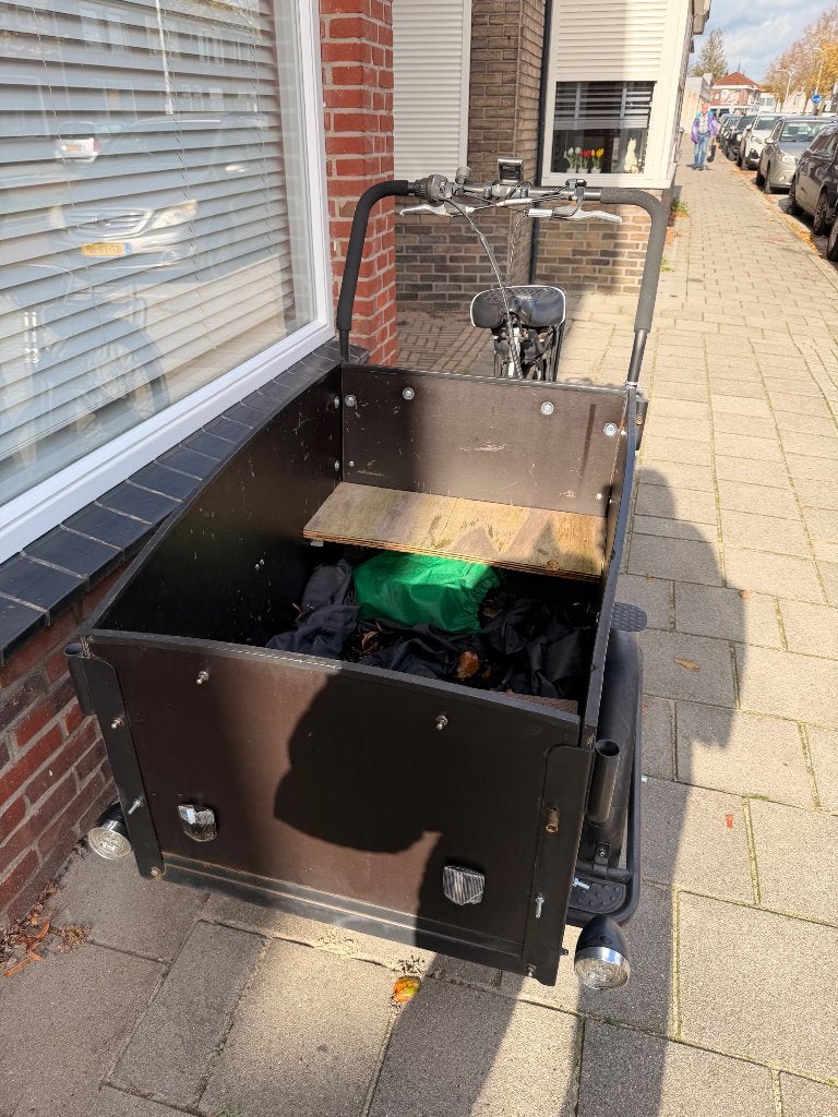Troy bakfiets, Fietsen en Brommers, Ophalen, Gebruikt, 1 kind, Elektrisch