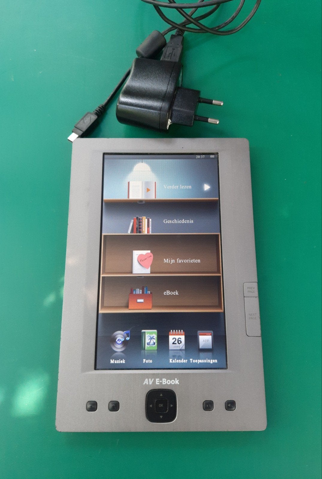 Autovision AV 701 Ereader: Boeken, Muziek & Meer!, Gebruikt, Ophalen of Verzenden, 4 GB of minder, 7 inch