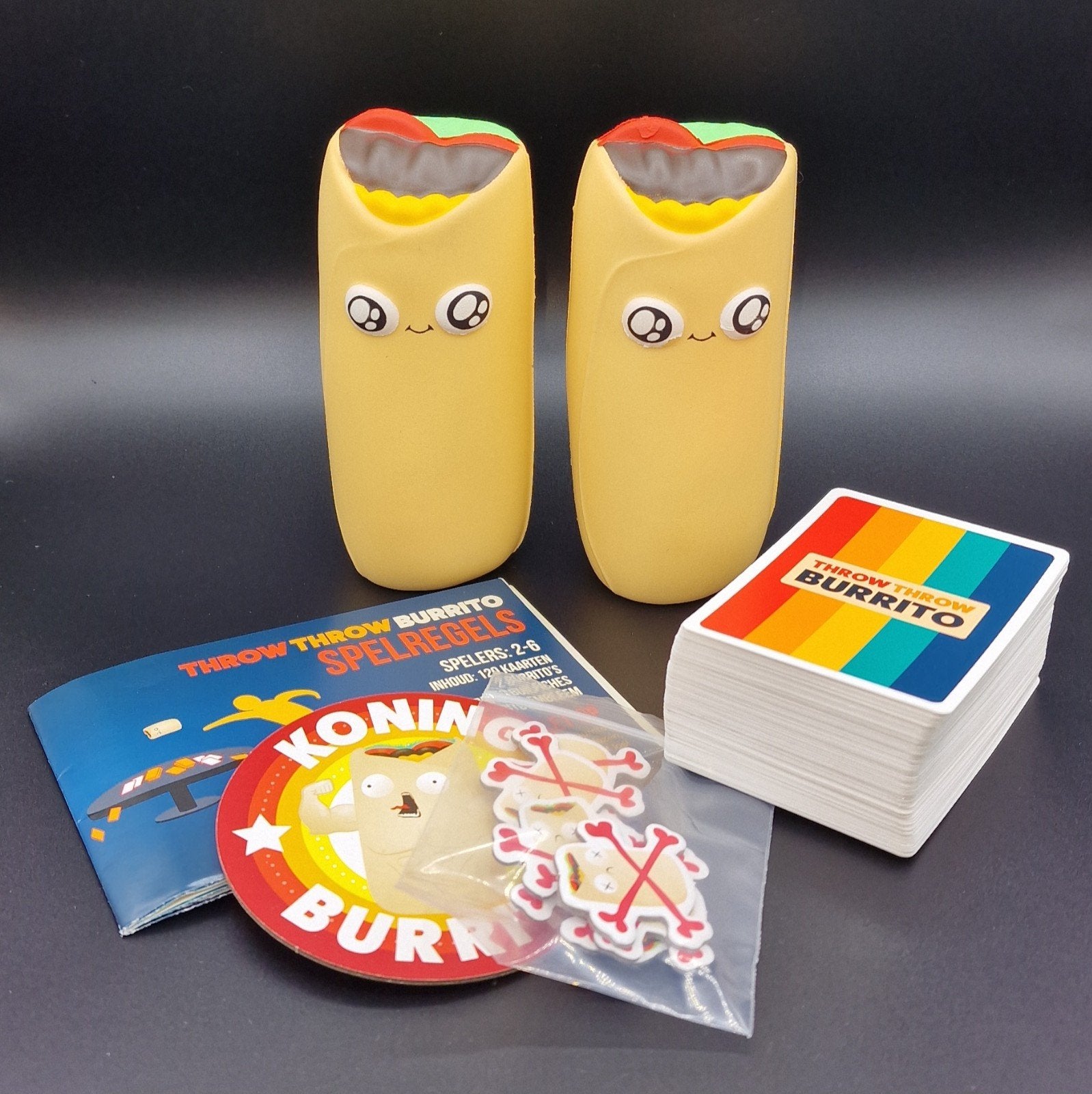 Throw Throw Burrito – Nederlandstalig – Zo goed als nieuw!, Een of twee spelers, Ophalen of Verzenden, Zo goed als nieuw, Exploding Kittens