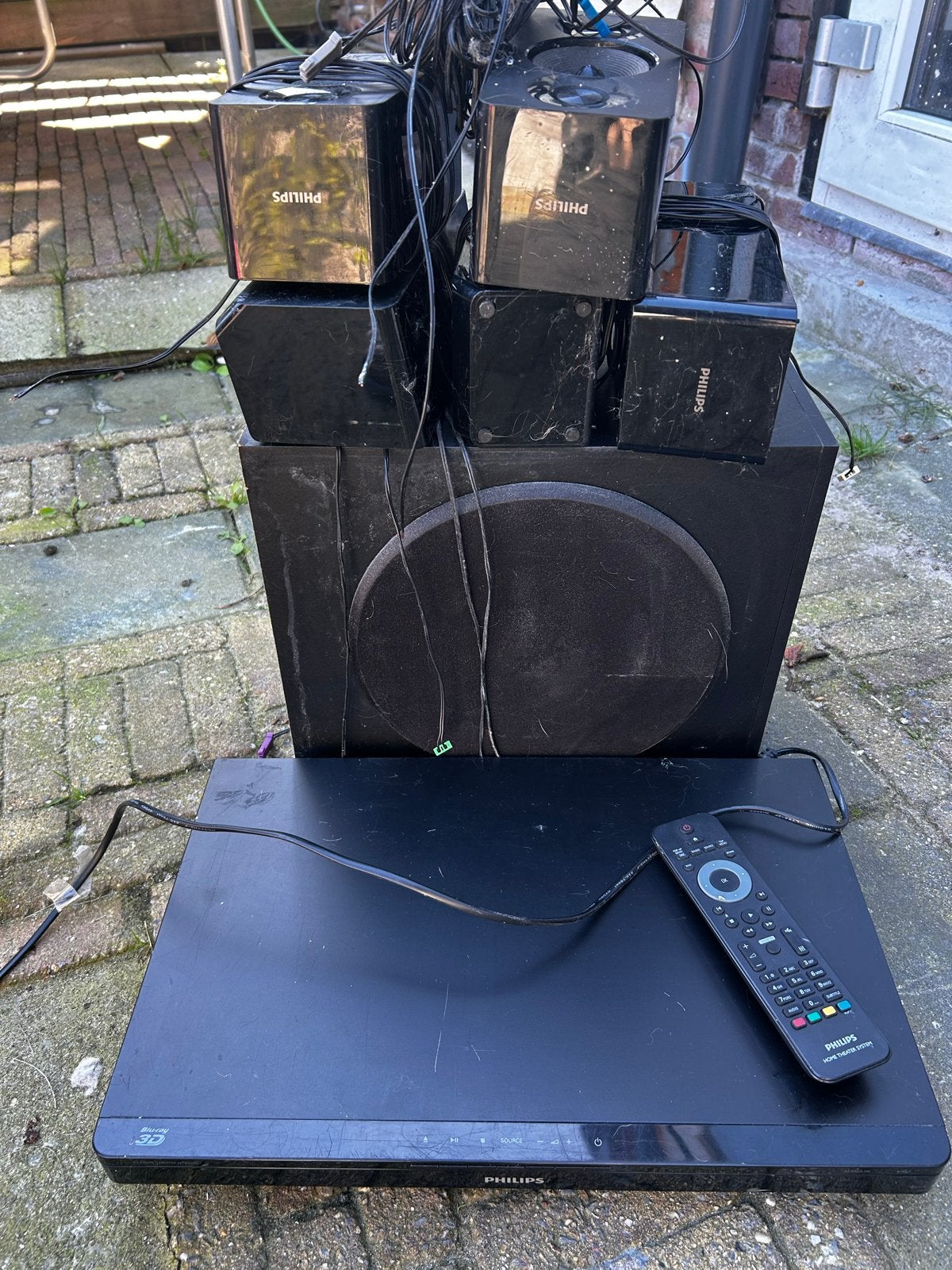 Philips Blu-ray Home Theater Systeem met 3D, Ophalen of Verzenden, Gebruikt, Philips