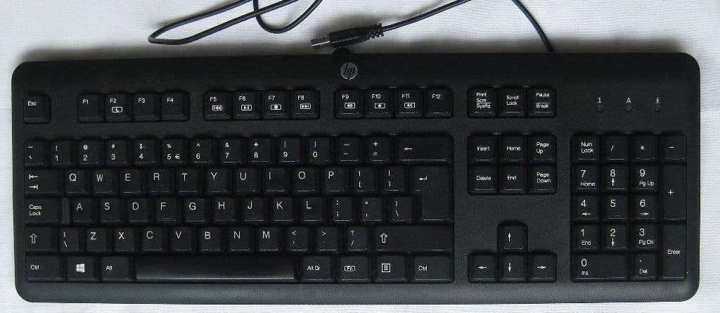 H.P. Keyboard Toetsenbord, Ophalen of Verzenden, Zo goed als nieuw, HP