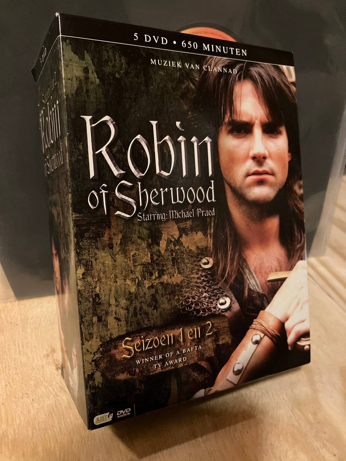 Robin of Sherwood 5x dvd serie, Gebruikt, Alle leeftijden, Boxset, Ophalen of Verzenden