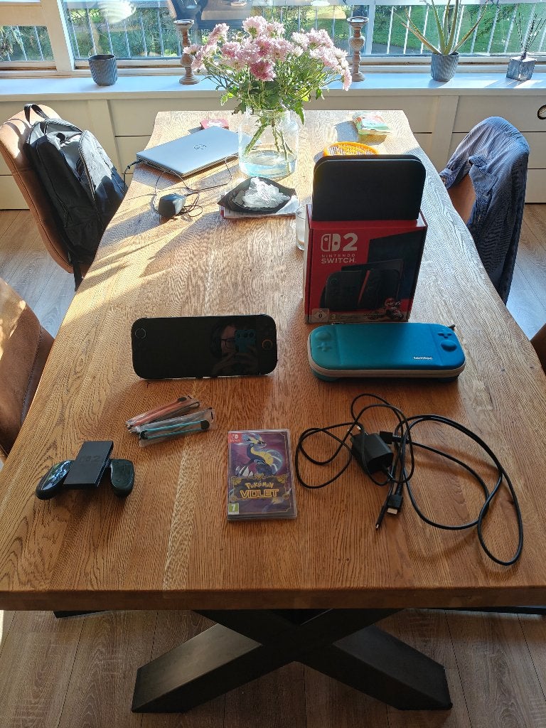 Nintendo Switch 2, Met games, Met 2 controllers, Ophalen of Verzenden, Zo goed als nieuw
