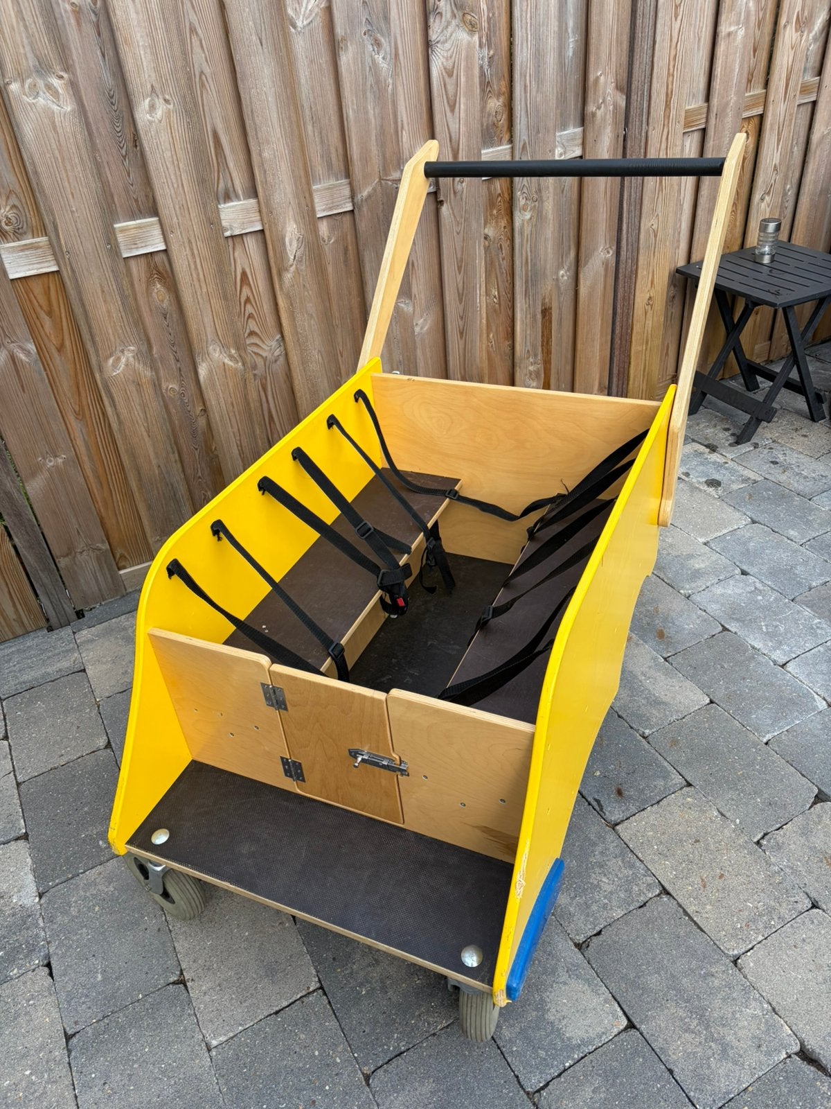 Kinder bolderwagen - 6 kinderen ideaal voor opvang/gastouder, Ophalen, Gebruikt