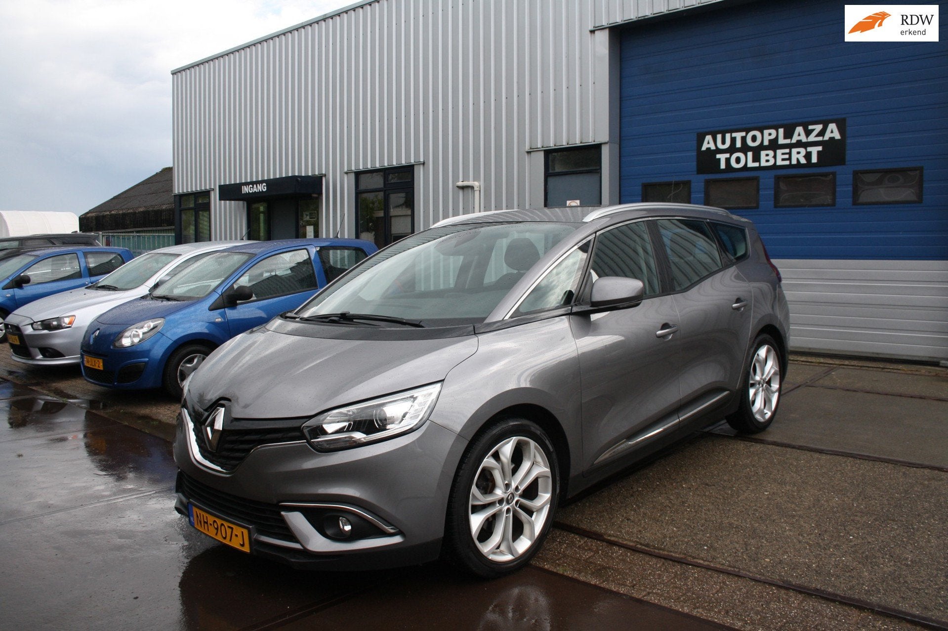 Renault Grand Scénic 1.2 TCe Zen 7 pers bj 2017, Voorwielaandrijving, Stof, Gebruikt, 1850 kg