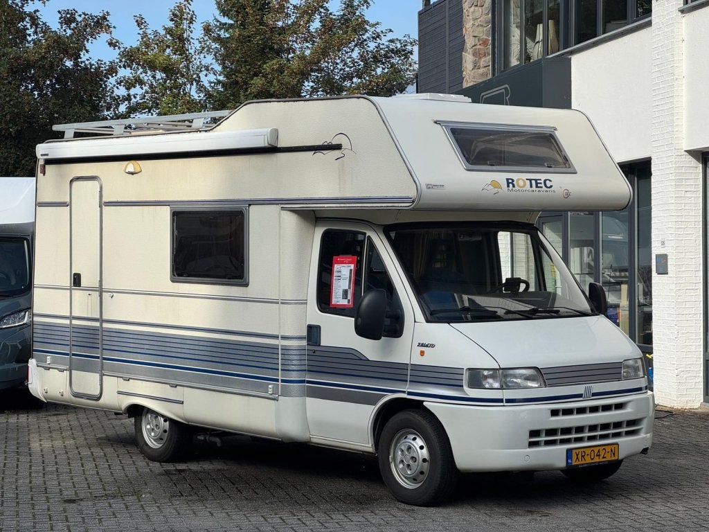 TEC Rotec 590 M , Mooie compacte camper, Caravans en Kamperen, Fiat, Treinzit, Particulier, Achteruitrijcamera