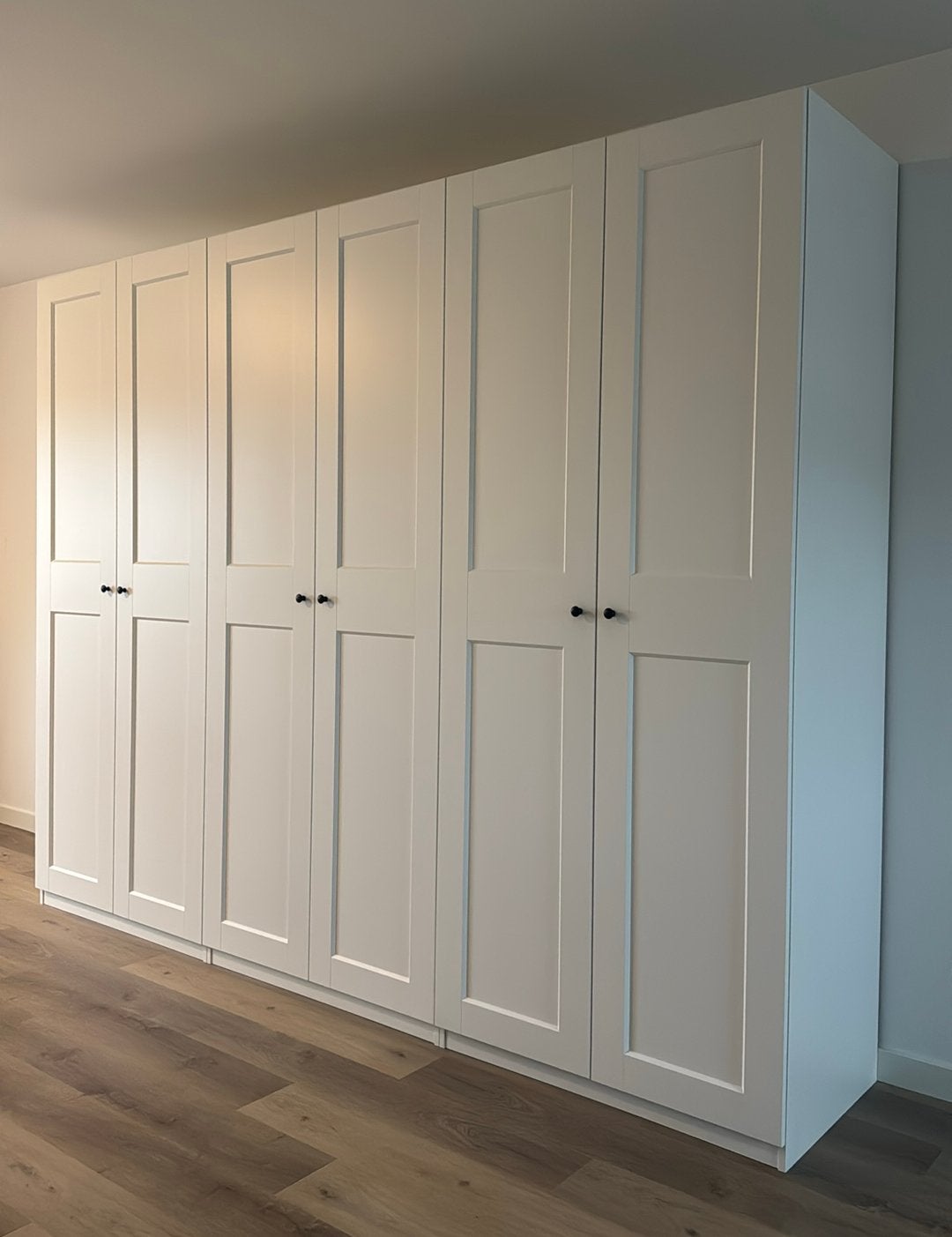 IKEA Pax kast 300x60x236cm wit, Ophalen, 200 cm of meer, Met lade(s), 50 tot 100 cm