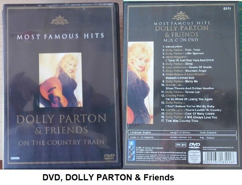 DOLLY PARTON & friends, DVD, nieuw staat, Alle leeftijden, Ophalen of Verzenden, Zo goed als nieuw
