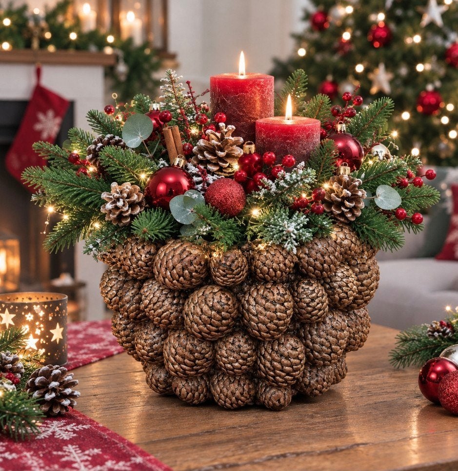 Nieuw, Colmore Design vaas Pinecone, handmade, bruin, Diversen, Colmore, Nieuw, Ophalen of Verzenden, Info@colmore.nl