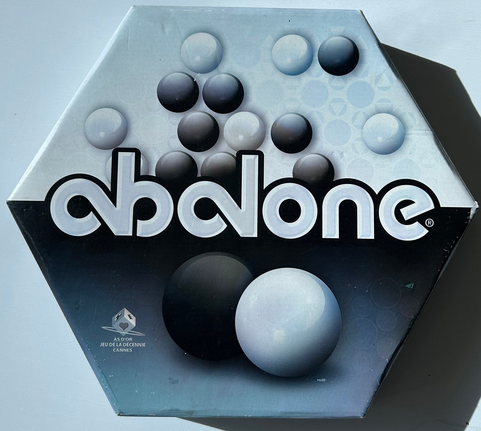 Abalone spel (nieuwe doos!) COMPLEET in UITSTEKENDE staat!, Hobby en Vrije tijd, Een of twee spelers, Ophalen of Verzenden, Zo goed als nieuw