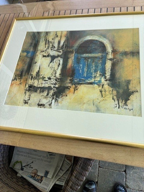 Litho gesigneerd Toke, Ophalen