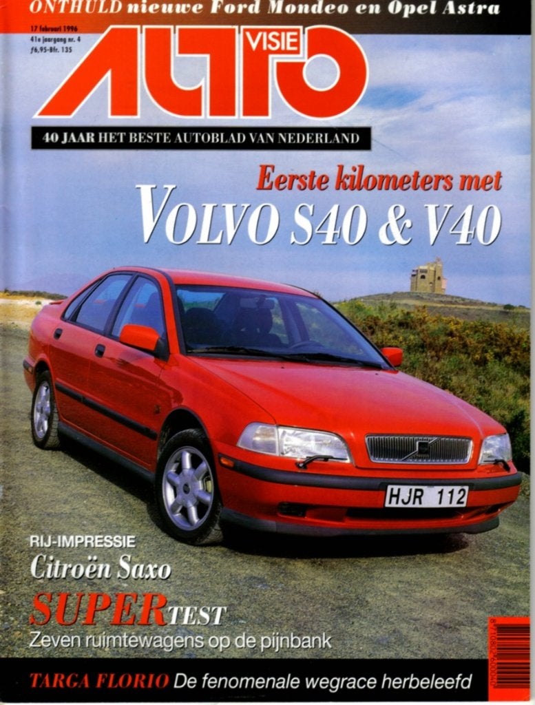 Autovisie multitest 7X MPV Februari 1996, Ophalen of Verzenden, Gelezen, Algemeen