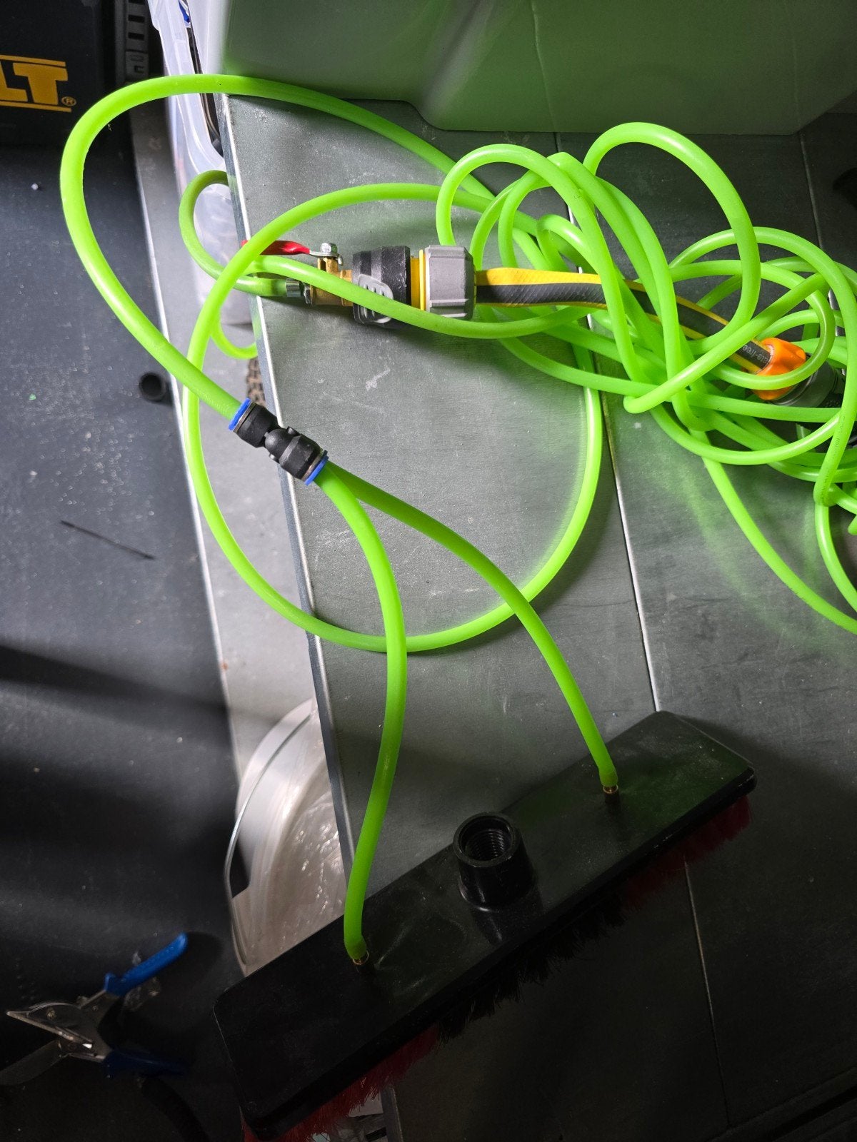 Aluminium telescoopsteel met borstel 7.2 meter, Ophalen, Raamwisser of Trekker