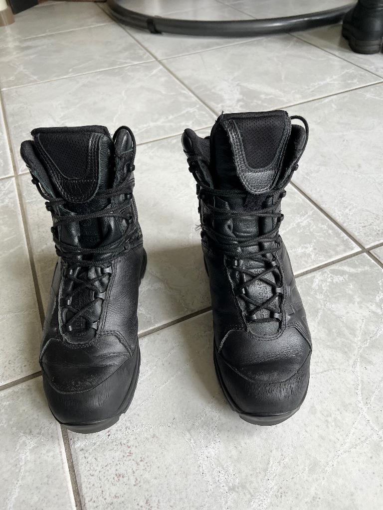 Gedragen paar HAIX Ranger legerschoenen maat 39 dames normal, Verzenden, Gebruikt, Schoenen