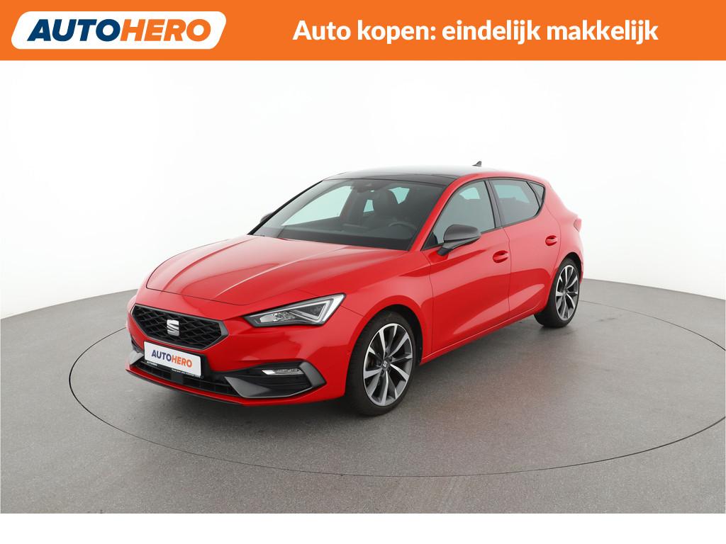 SEAT Leon 1.5 TSI FR |BW33070| (bj 2021), Auto's, Seat, Te koop, Leon, ABS, Airbags, Airconditioning, Alarm, Android Auto, Apple Carplay