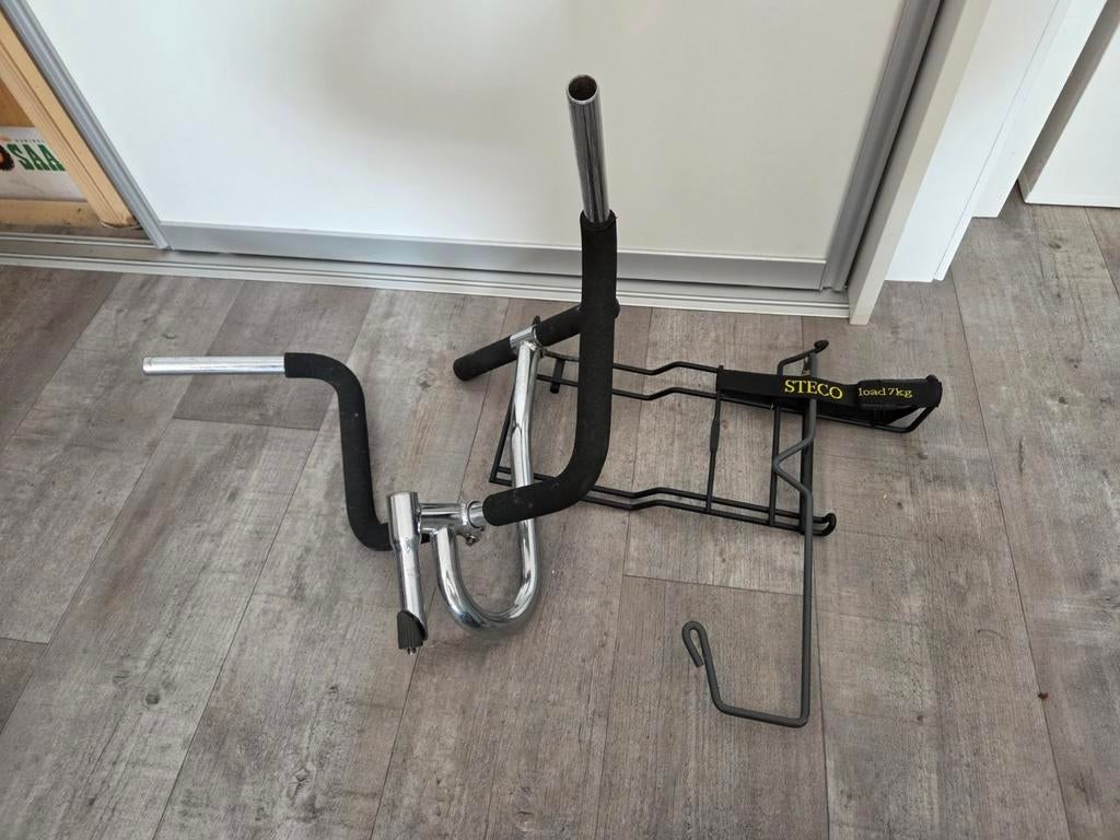 Mamastuur en buggyhouder fiets, Ophalen of Verzenden, Zo goed als nieuw, Steco