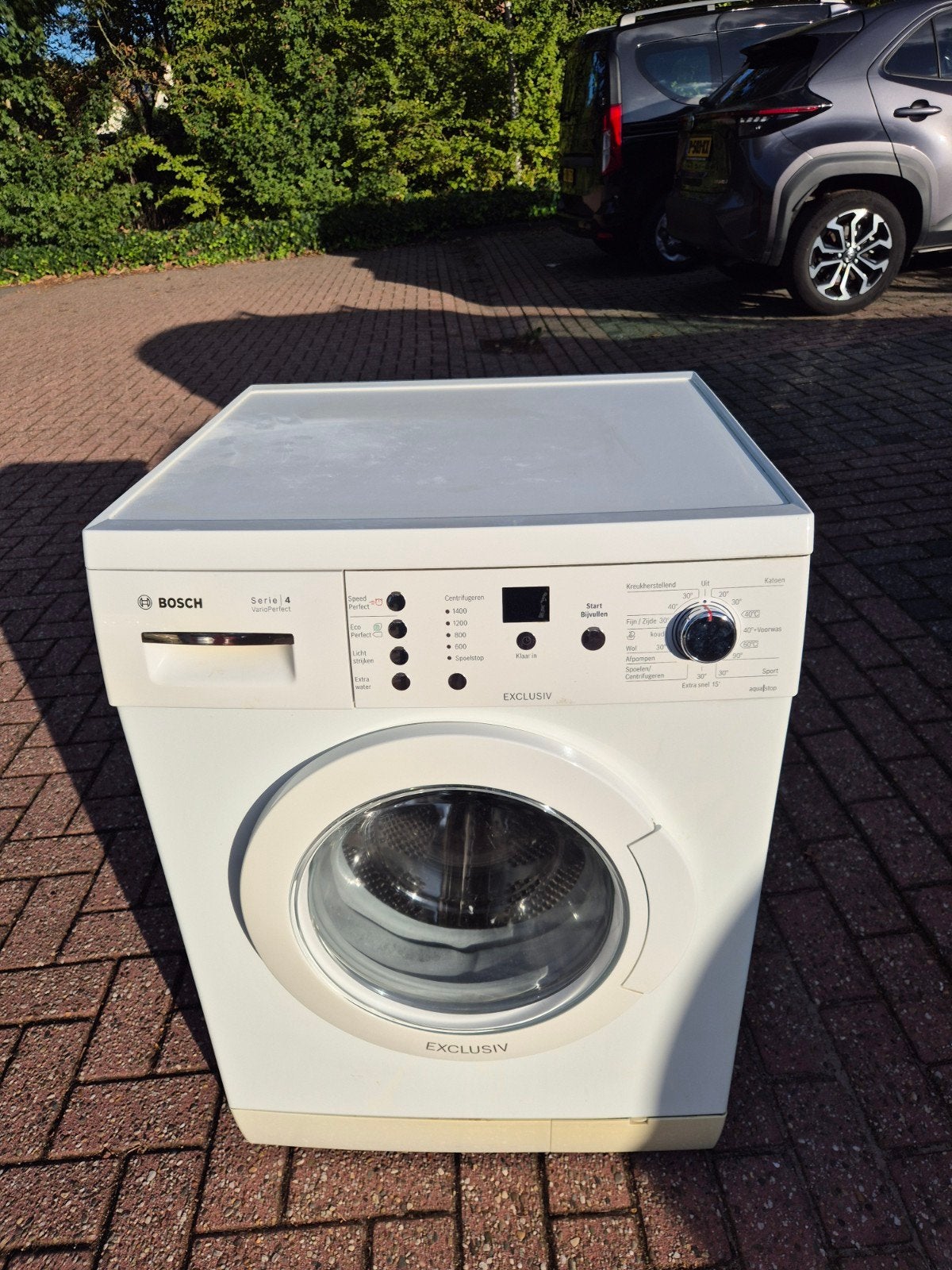 Bosch Serie 4 Exclusiv Wasmachine - Zo goed als nieuw, Energieklasse A of zuiniger, Ophalen of Verzenden, Zo goed als nieuw, Voorlader