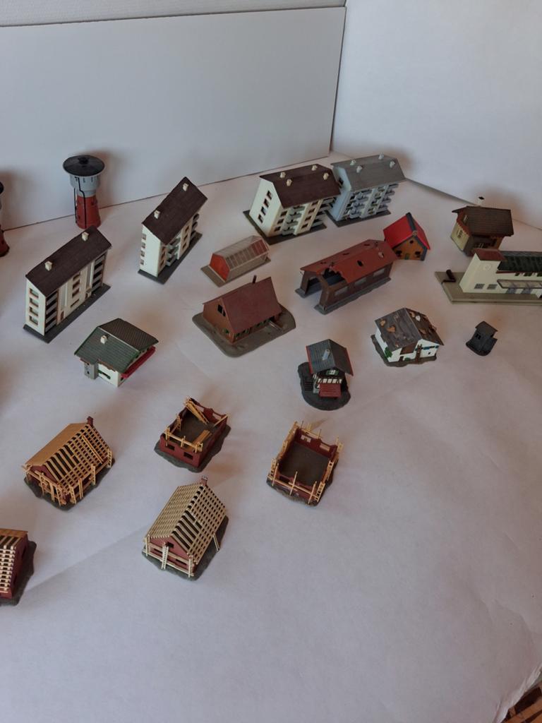 N spoor huisjes en andere, Verzenden, Gebruikt, Decoratie