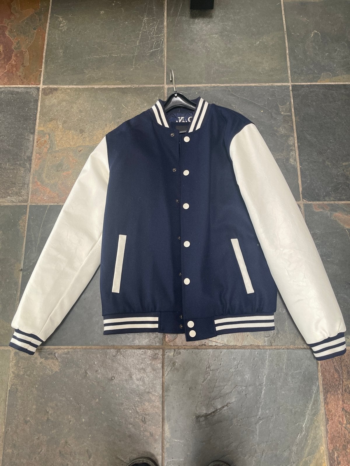 Urban Classics Collegejack - Maat L - Zo goed als nieuw, Ophalen of Verzenden, Zo goed als nieuw, Maat 52/54 (L), Blauw
