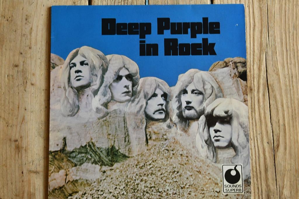 Deep Purple "in Rock". Elpee, Cd's en Dvd's, Vinyl | Hardrock en Metal, Ophalen of Verzenden, 1970 - 1979, Zo goed als nieuw, 12 inch