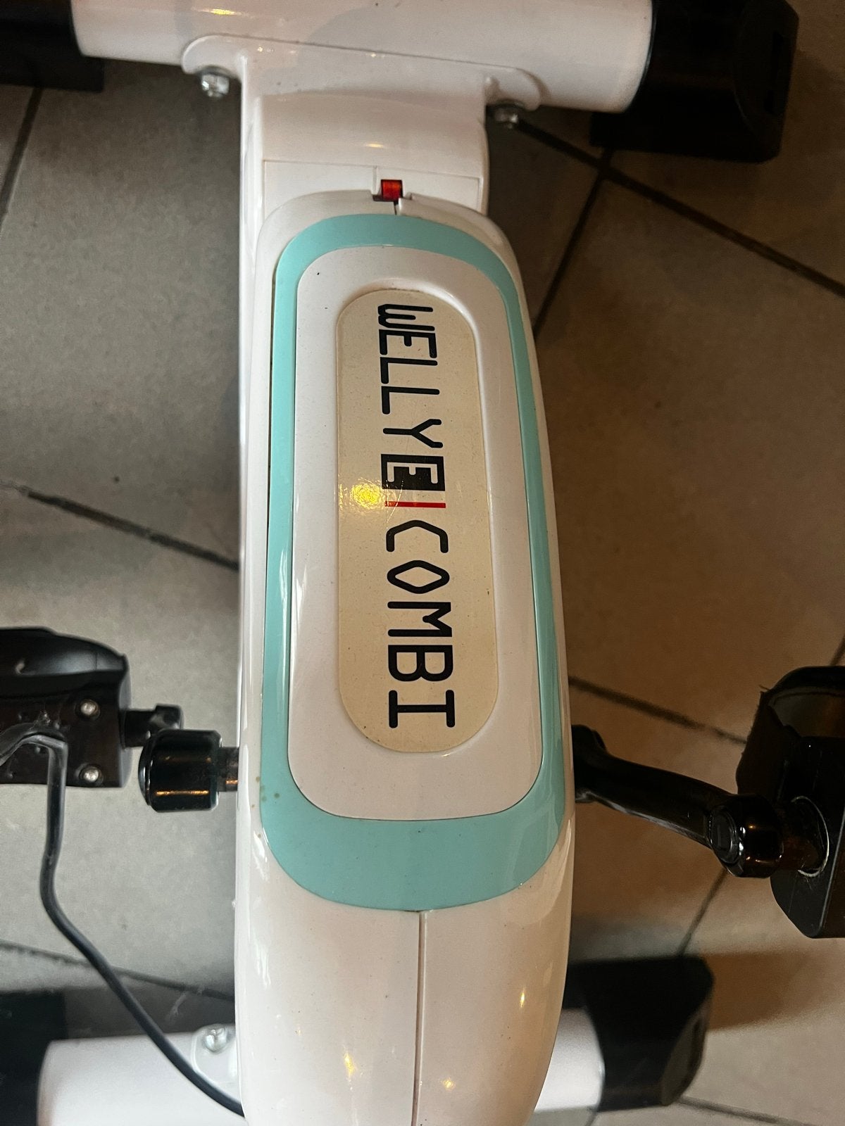 Wellye Combi Hometrainer - Compact en compleet, Sport en Fitness, Ophalen, Armen, Zo goed als nieuw, Metaal