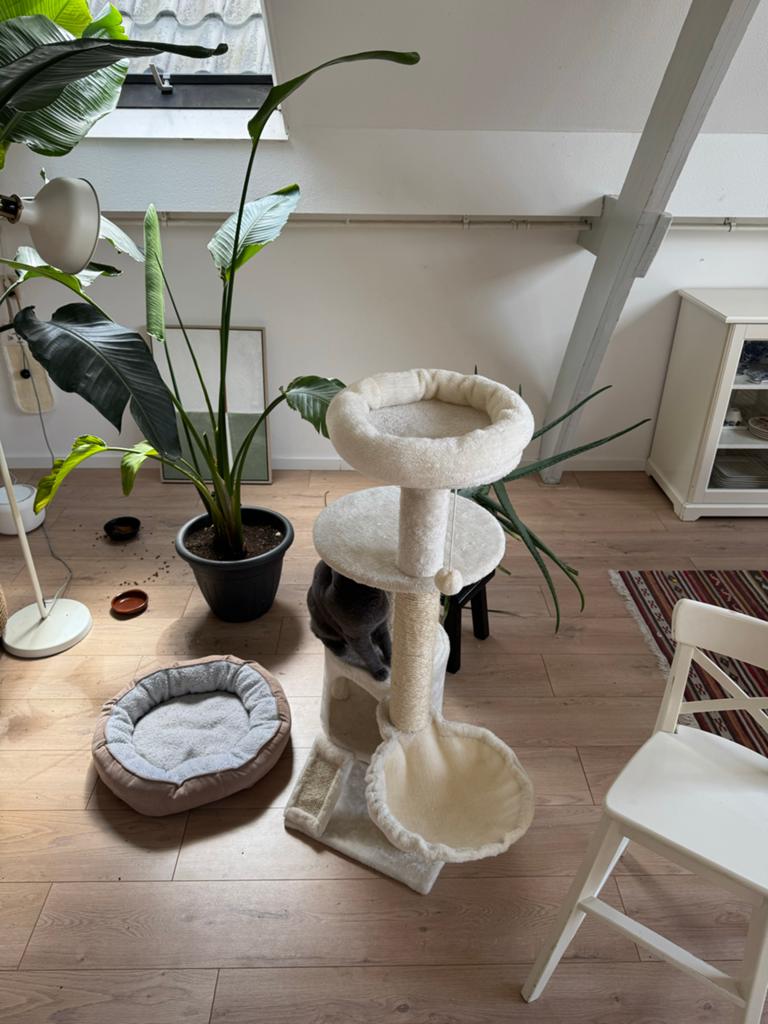 Luxe Krabpaal / Kattrub - Hoogte 110 cm, Ophalen of Verzenden, Gebruikt