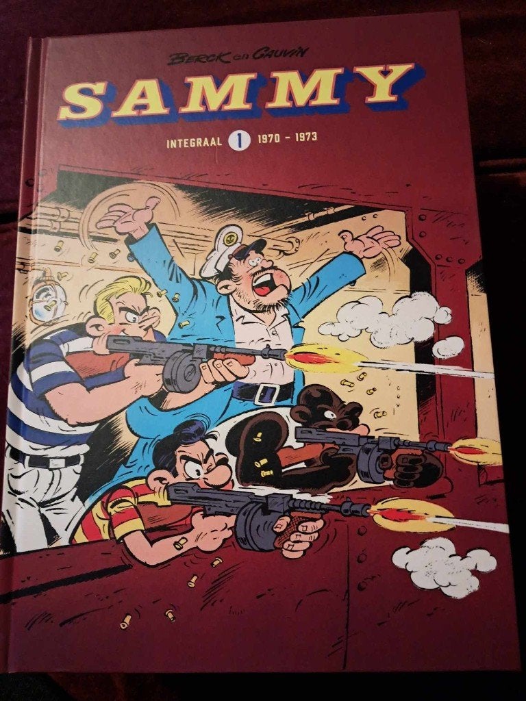 Sammy integraal hc 1 t/m 4, Meerdere stripboeken, Ophalen, Zo goed als nieuw, Berck/Gauvin