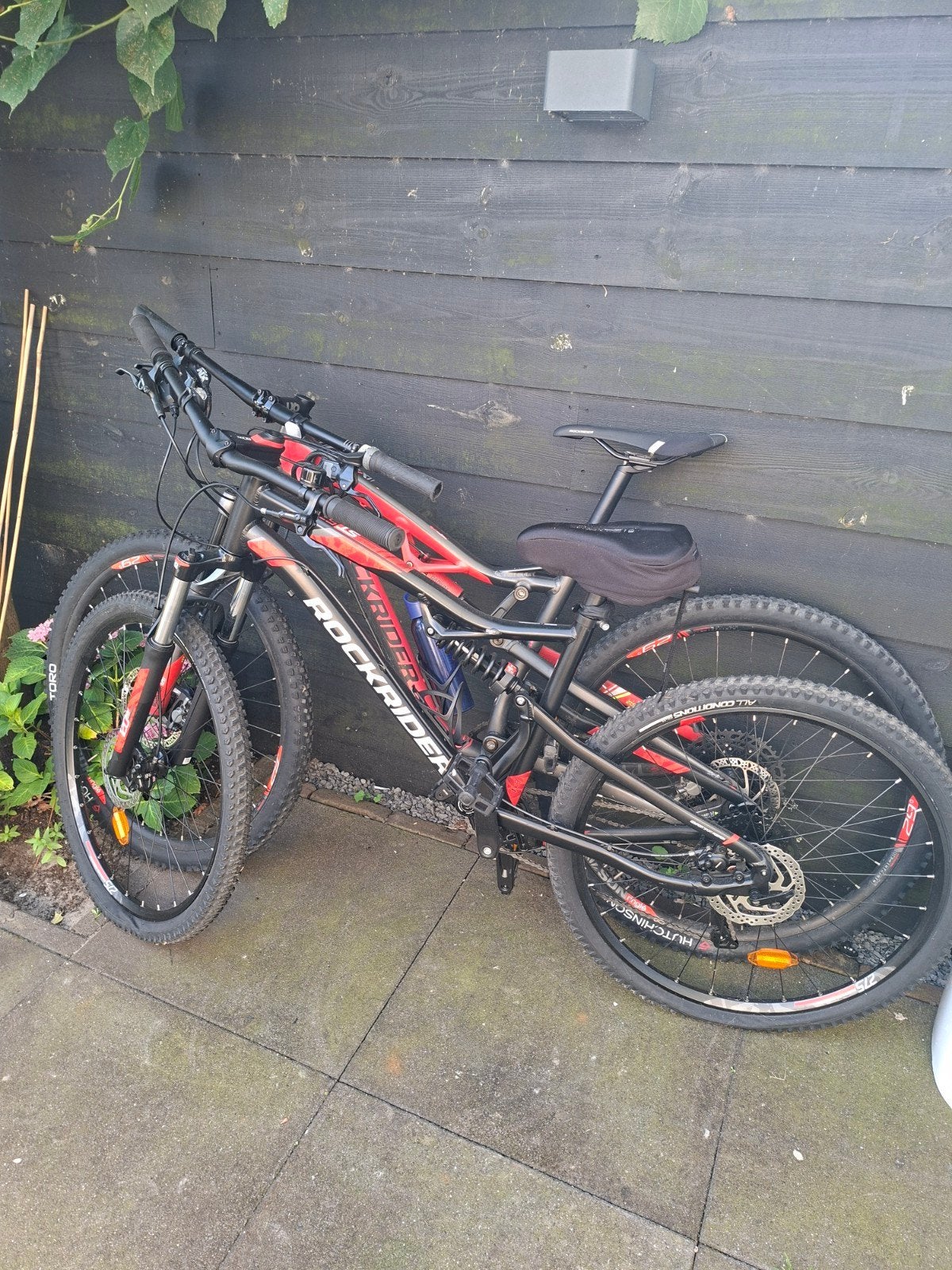 2 Mountainbikes - Rockrider, Gebruikt, Fully, Schijfrem, Ophalen