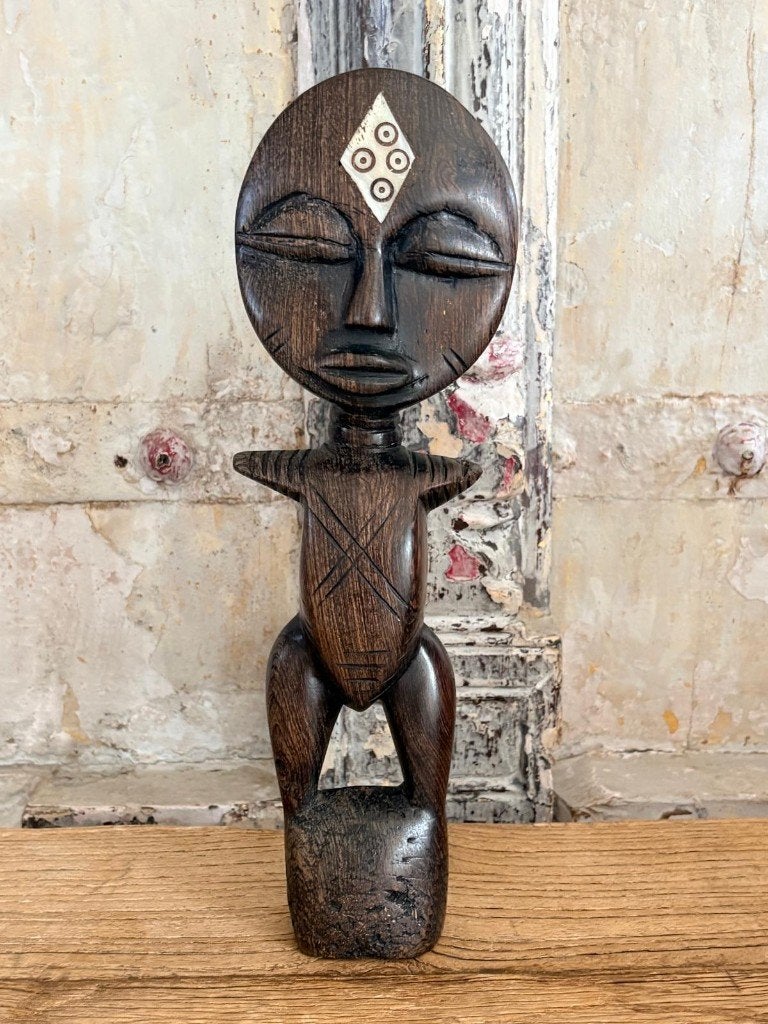 Akuaba Ashanti vruchtbaarheid poppetje, Ophalen of Verzenden
