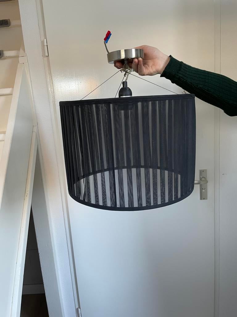Hanglamp, Ophalen of Verzenden, Zo goed als nieuw, Rond