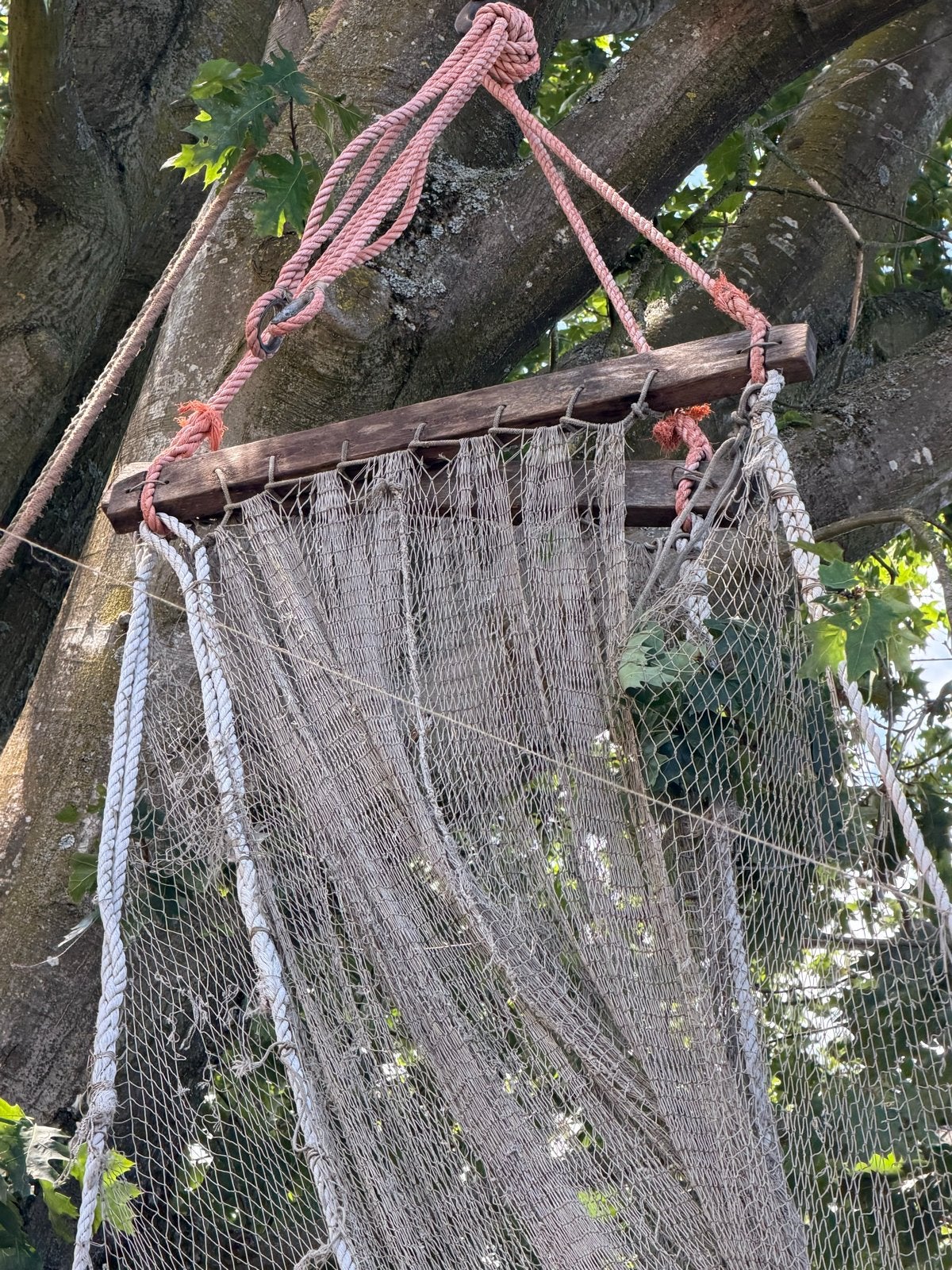 Groot visnet voor decoratie of visserij, Ophalen, Gebruikt, Net of Fuik