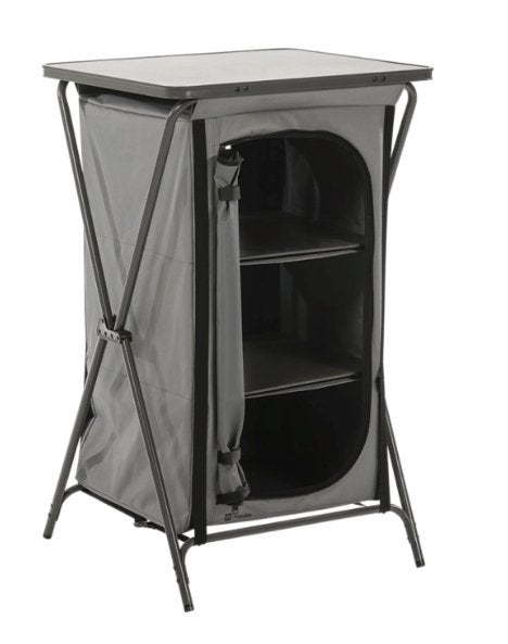 Travellife Opbergkast Toledo Laag - foldable grey - nieuw, Ophalen, Nieuw, Campingkast