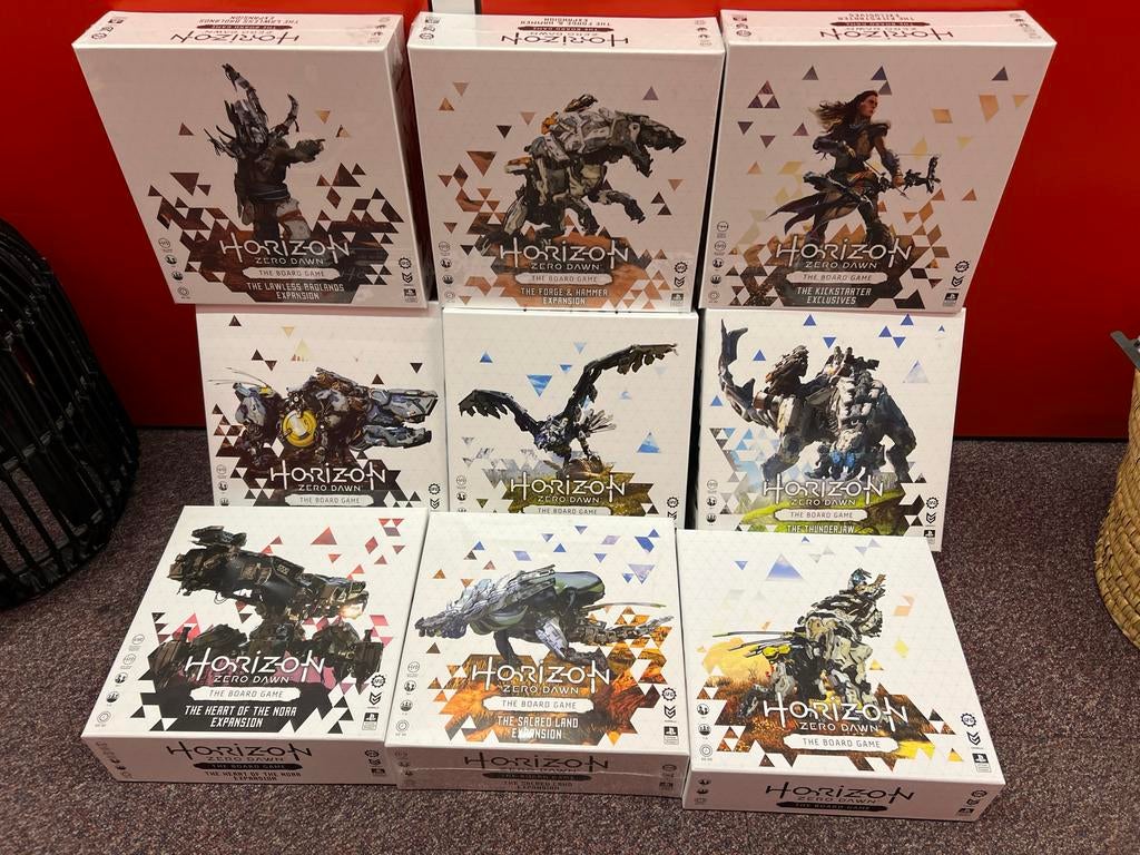 Horizon Zero Dawn: The Board Game  kickstarter, Hobby en Vrije tijd, Wargaming, Ophalen of Verzenden, Zo goed als nieuw, Overige soorten