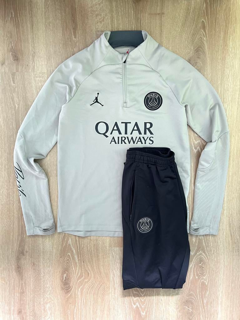 PSG trainingspak Jordan 23/24  Maat 147-158, Gebruikt, Jongen of Meisje, Jordan, Sport- of Zwemkleding