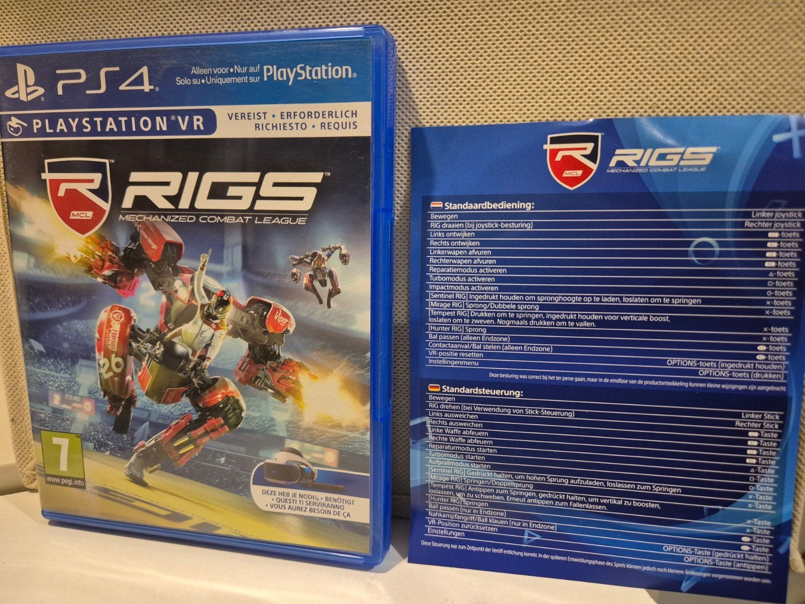 Rigs Mechanised Combat League PSVR PlayStation VR ps4, Avontuur en Actie, Vanaf 18 jaar, 1 speler, Ophalen of Verzenden