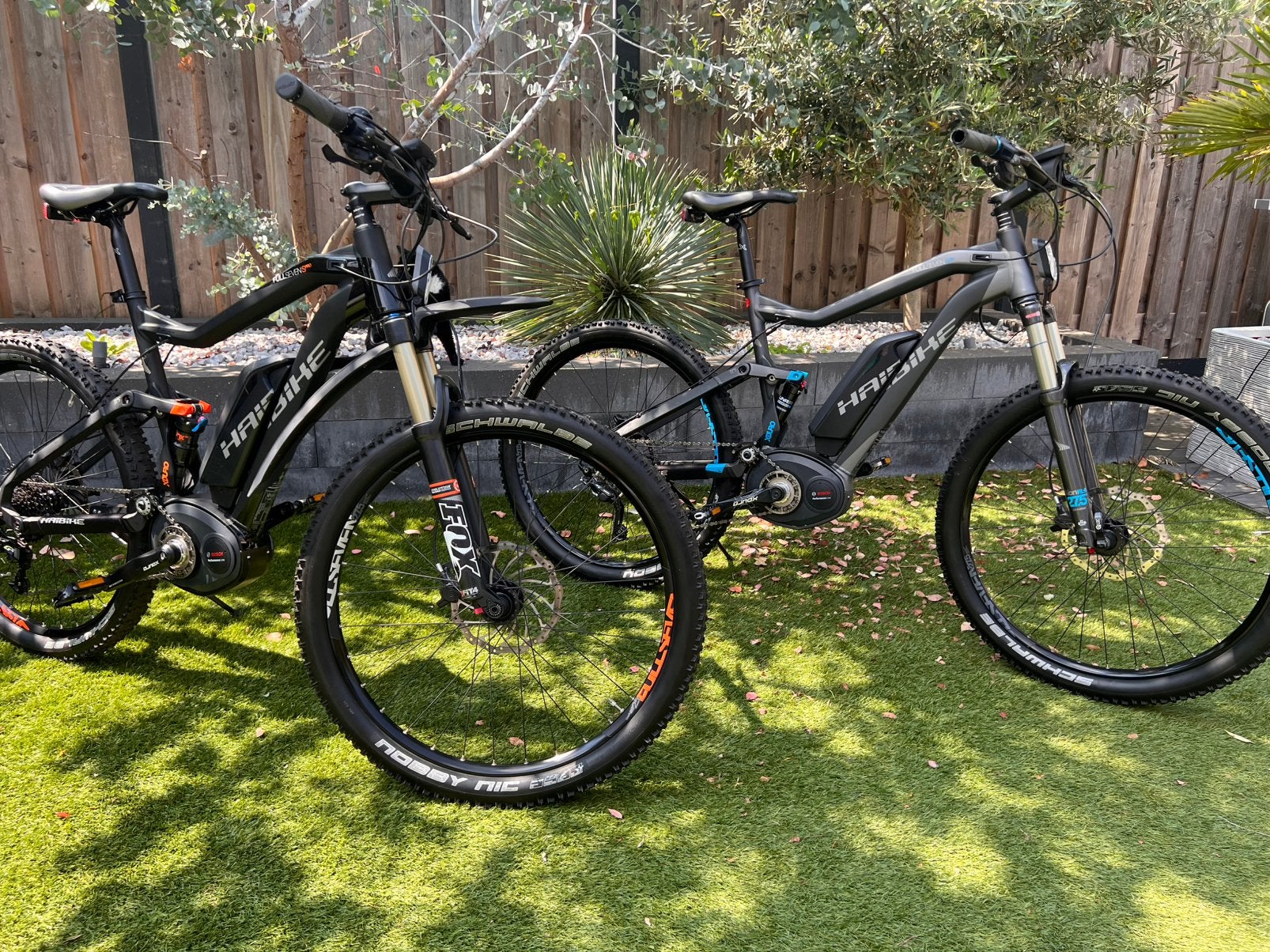 2x Haibike Xduro fullSeven te koop., Fietsen en Brommers, Haibike, Fully, Overige typen, Aluminium