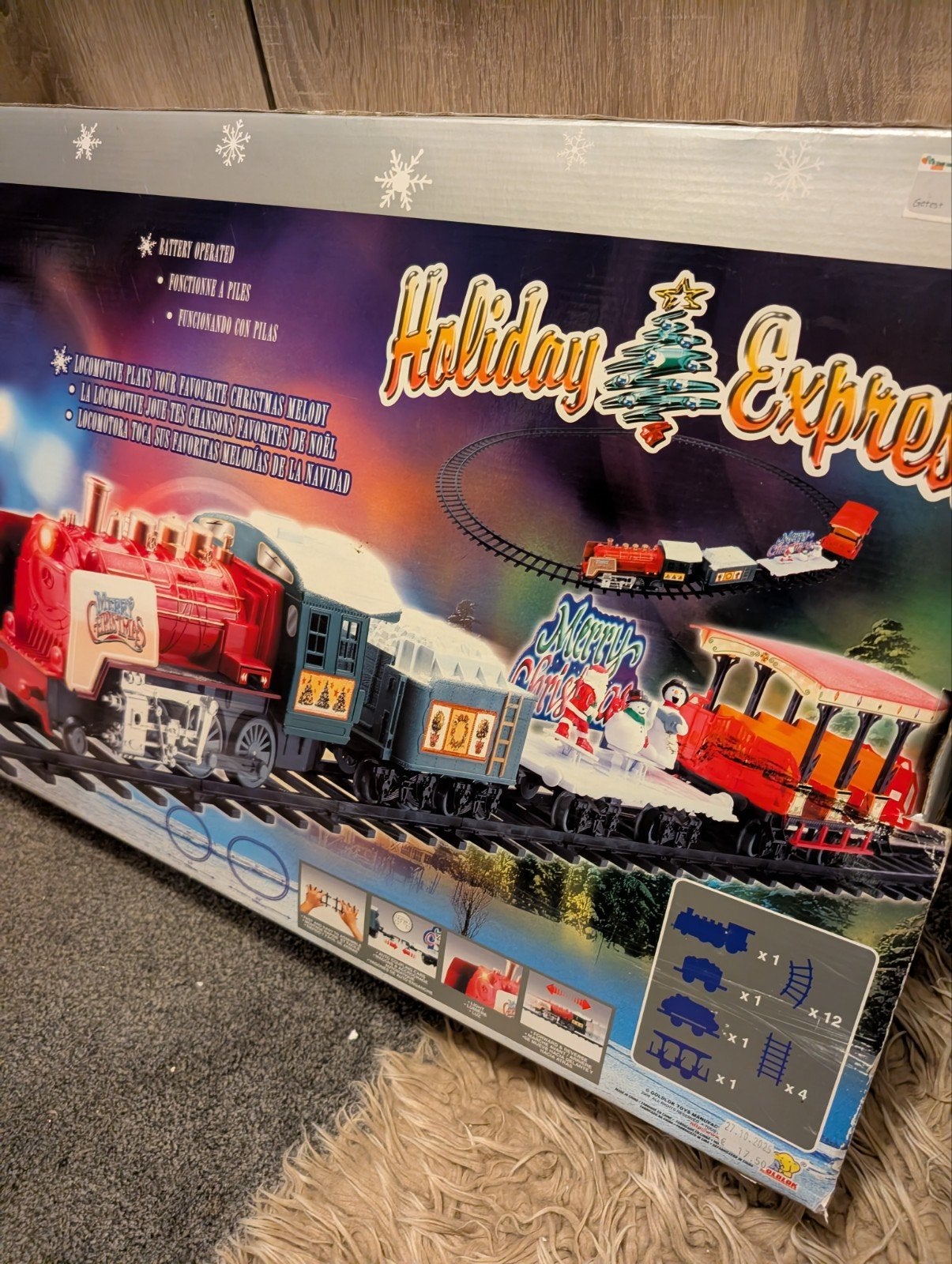 kerst trein, Diversen, Ophalen of Verzenden, Zo goed als nieuw