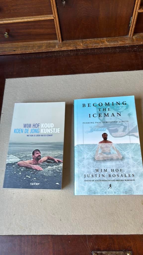 Koud kunstje- Wim Hof & Becoming the iceman, Ophalen of Verzenden, Zo goed als nieuw, Koen de Jong; Wim Hof