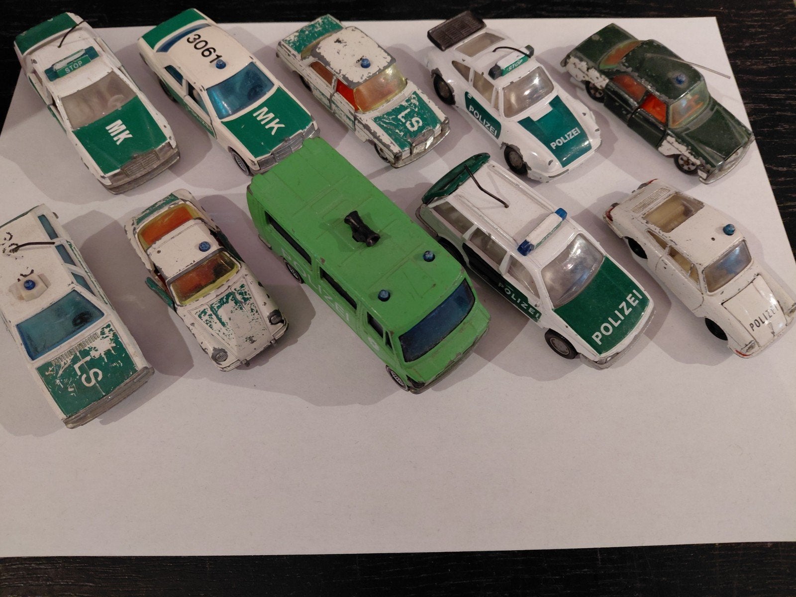 lot siku polizei, Ophalen of Verzenden, Gebruikt, Bus of Vrachtwagen, SIKU