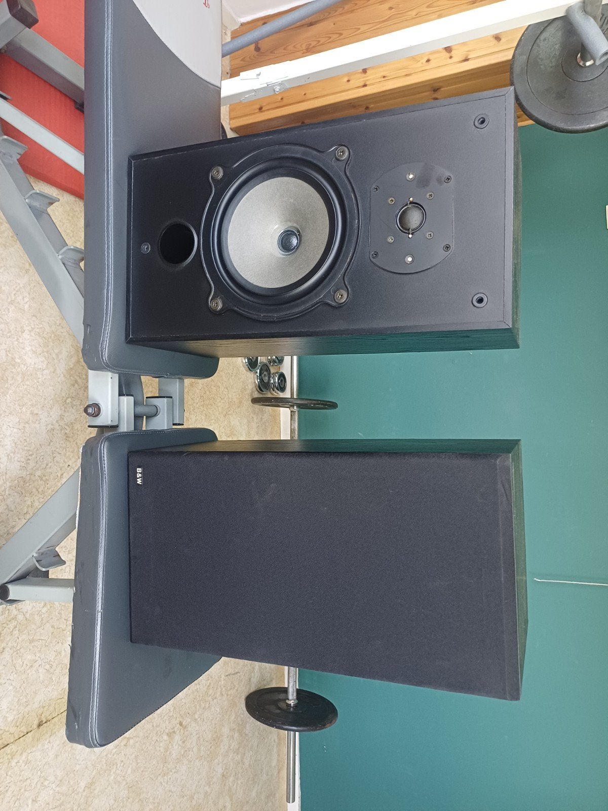 B&W DM10  Luidsprekers, Audio, Tv en Foto, Luidsprekers, Ophalen of Verzenden, Zo goed als nieuw, 60 tot 120 watt, Bowers & Wilkins (B&W)