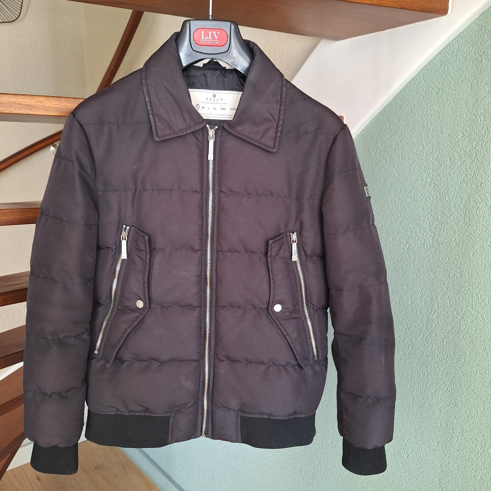 XPLCT Studios Dolce pilot jacket maat S, Zwart, Ophalen of Verzenden, Zo goed als nieuw, XPLCT